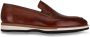 Bontoni Passegio leather loafers Brown - Thumbnail 1