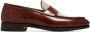 Bontoni Principe Bellezza leather loafers Brown - Thumbnail 1