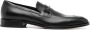 BOSS 30mm grained leather loafers Black - Thumbnail 1