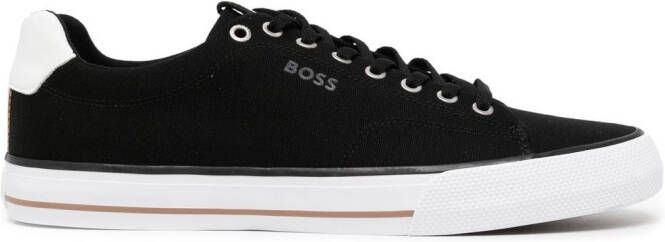 BOSS Aiden low-top lace-up sneakers Black