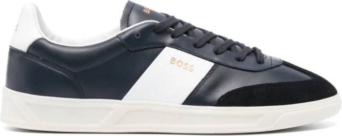 BOSS Brandon leather sneakers Blue