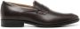 BOSS Colby leather penny loafers Brown - Thumbnail 1