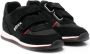 BOSS Kidswear front touch-strap fastening sneakers Black - Thumbnail 1