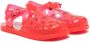 BOSS Kidswear logo-print detail jelly shoes Red - Thumbnail 1