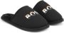 BOSS Kidswear logo-print mesh slippers Black - Thumbnail 1