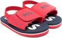 BOSS Kidswear logo-print open-toe sandals Red - Thumbnail 1