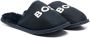 BOSS Kidswear logo-print padded slippers Blue - Thumbnail 1