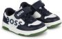 BOSS Kidswear logo-print panelled sneakers Blue - Thumbnail 1