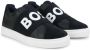 BOSS Kidswear logo-print slip-on sneakers Black - Thumbnail 1