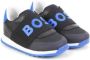 BOSS Kidswear logo-print slip-on sneakers Black - Thumbnail 1