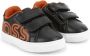 BOSS Kidswear logo-print touch-strap sneakers Black - Thumbnail 1