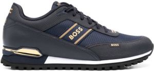 BOSS logo low-top sneakers Blue