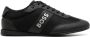 BOSS logo-print faux-leather sneakers Black - Thumbnail 1