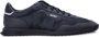 BOSS panelled-design lace-up sneakers Blue - Thumbnail 1