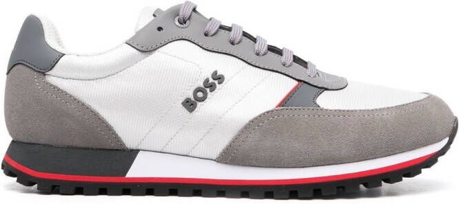 BOSS Parkour Runn logo low-top sneakers Grey
