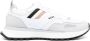 BOSS striped lace-up sneakers White - Thumbnail 1
