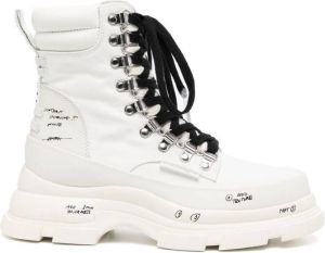 Both Gao Eva ankle-length boots White