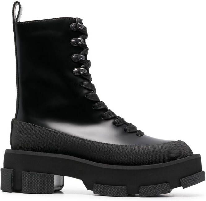 Both Gao platform boots Black