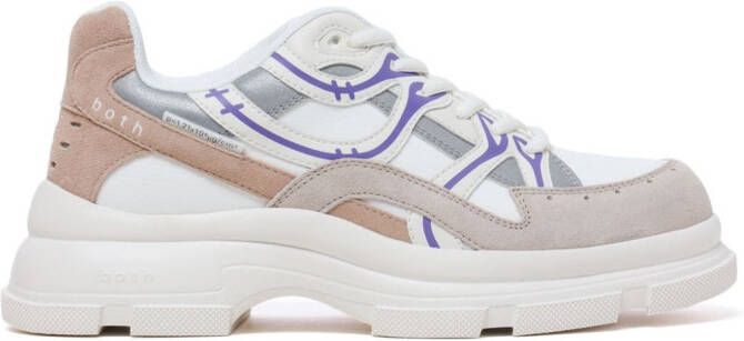 Both panelled chunky sneakers Neutrals