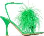 Bottega Veneta Feather dot sandals Green - Thumbnail 1