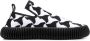 Bottega Veneta geometric-weave slip-on sneakers Black - Thumbnail 1