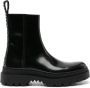 Bottega Veneta Highway leather ankle boots Black - Thumbnail 1
