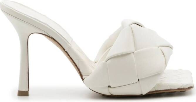 Bottega Veneta Lido 90mm sandals White