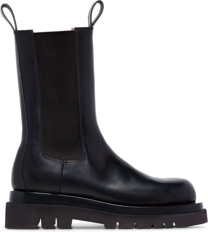 Bottega Veneta Lug chunky sole boots Black