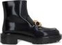 Bottega Veneta patent leather ankle boots Black - Thumbnail 1