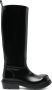 Bottega Veneta patent-leather knee-high boots Black - Thumbnail 1