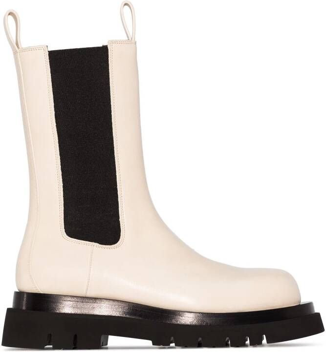 Bottega Veneta The Lug chunky sole boots White