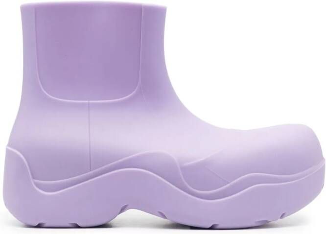 Bottega Veneta VB Puddle ankle boots Purple