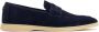 Bougeotte bee-appliqué suede loafers Blue - Thumbnail 1