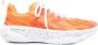 BRAND BLACK abstract-pattern lace-up sneakers Orange - Thumbnail 1