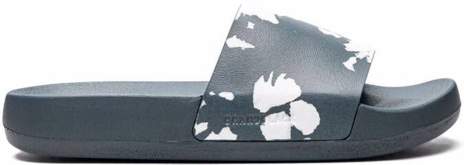BRAND BLACK Kashiba-Lux printed slides Grey