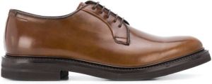 Brunello Cucinelli Cordovan derby shoes Brown