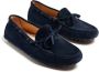 Brunello Cucinelli Kids bow-detail calf suede loafers Blue - Thumbnail 1