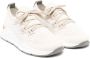 Brunello Cucinelli Kids knitted lace-up sneakers Neutrals - Thumbnail 1