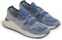 Brunello Cucinelli Kids lace-up knitted sneakers Blue - Thumbnail 1