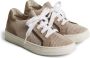 Brunello Cucinelli Kids Monili-embellished knitted sneakers Neutrals - Thumbnail 1