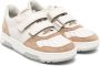 Brunello Cucinelli Kids touch-strap leather sneakers White - Thumbnail 1
