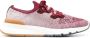 Brunello Cucinelli knitted upper low-top sneakers Red - Thumbnail 1