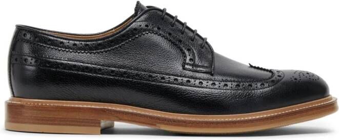 Brunello Cucinelli lace-up leather brogues Black
