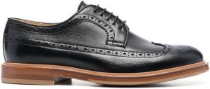 Brunello Cucinelli lace-up leather brogues Black