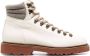 Brunello Cucinelli lace-up leather hiking boots White - Thumbnail 1