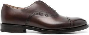 Brunello Cucinelli lace-up leather shoes Brown