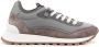 Brunello Cucinelli lace-up suede sneakers Grey - Thumbnail 1