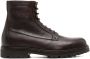 Brunello Cucinelli leather ankle boots Brown - Thumbnail 1