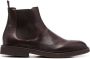 Brunello Cucinelli leather ankle boots Brown - Thumbnail 1