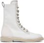 Brunello Cucinelli leather ankle boots White - Thumbnail 1